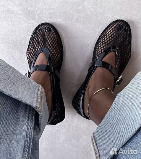 Балетки в сетку alaia