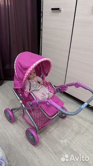 Кукольная коляска (Детская коляска для кукол)