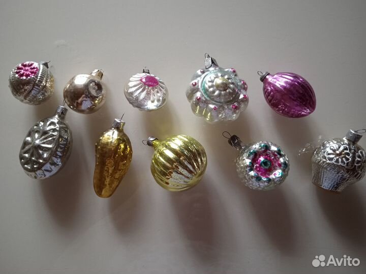 Елочные игрушки СССР