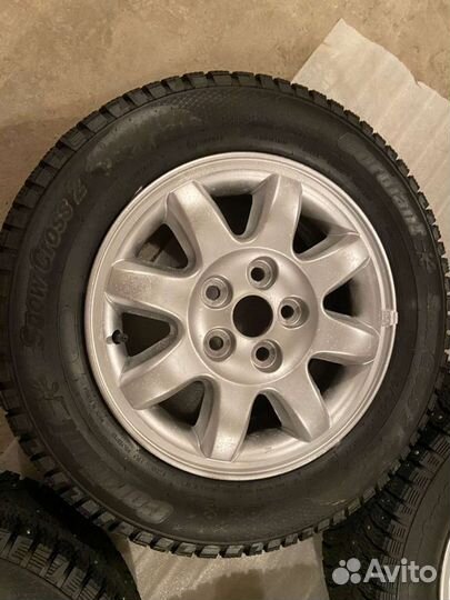 Зимняя резина на литье 195/65/15