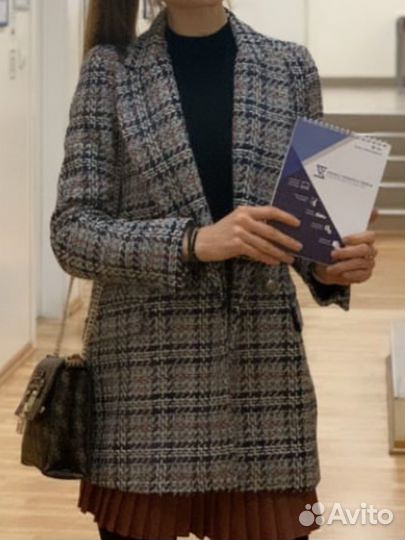 Zara жакет-пальто