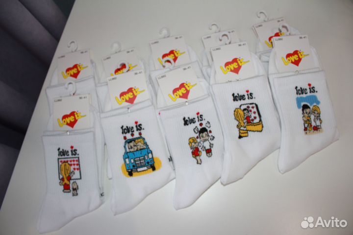 Носки женские Love Is