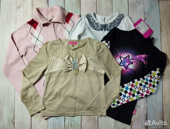 Пакет вещей на девочку. Размер 116см