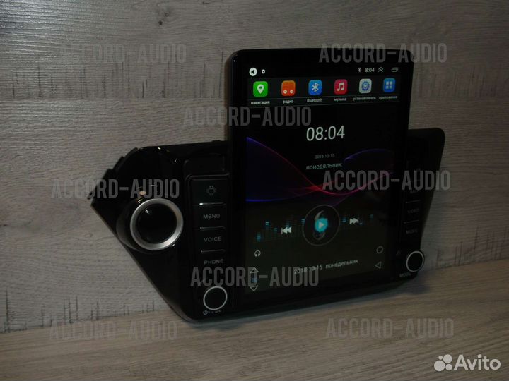 Магнитола Kia Rio 3 Android в стиле Tesla