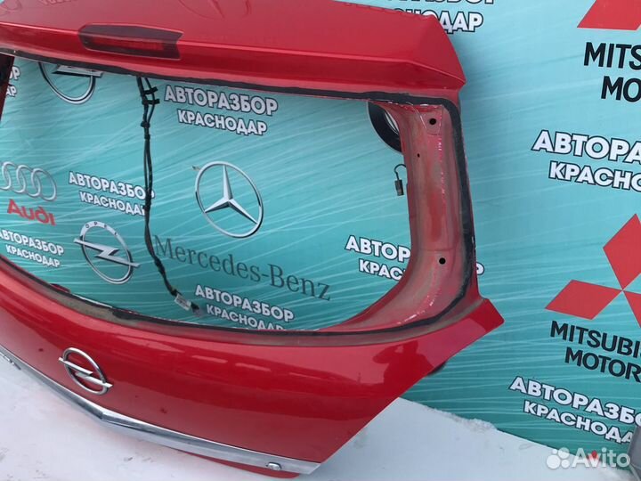 Крышка быгажника опель астра Н/хетчбэк