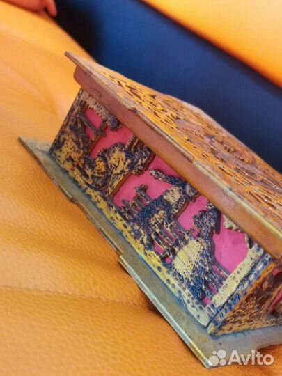 Шкатулка деревянная СССР