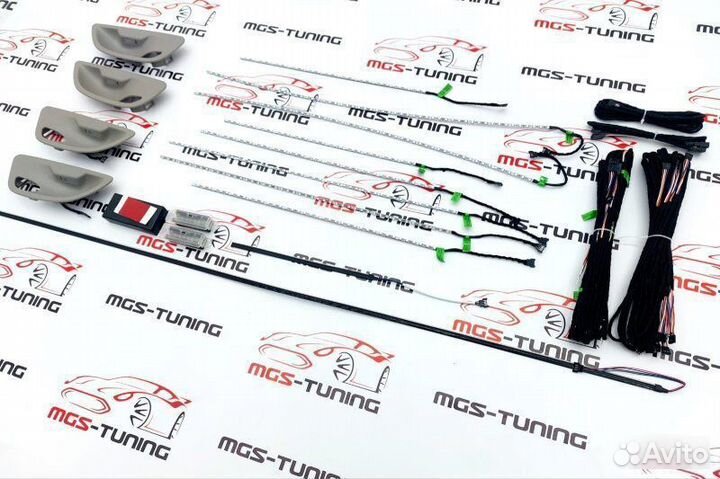 Подсветка салона Ambient серая BMW 5 F10 бмв ф10