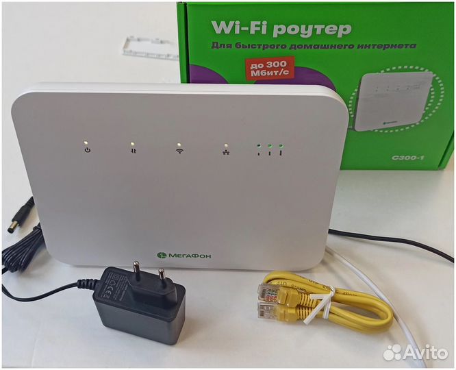 Интернет-центр CPE LTE C300-1 Cat.6, любая sim