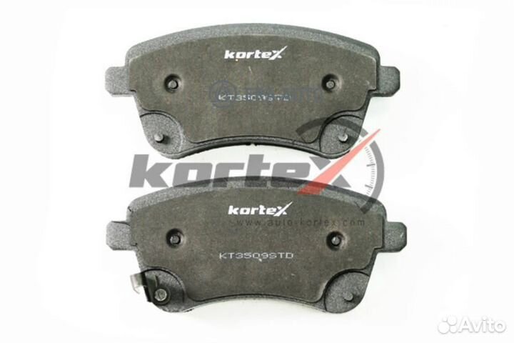 Kortex KT3509STD Колодки торм. KIA venga 10- перед