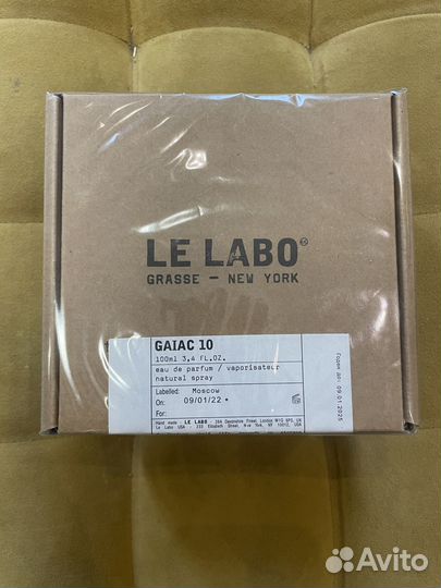 Le labo gaiac 10