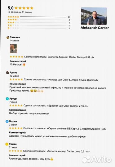 Cartier кольцо Love 0.07ct