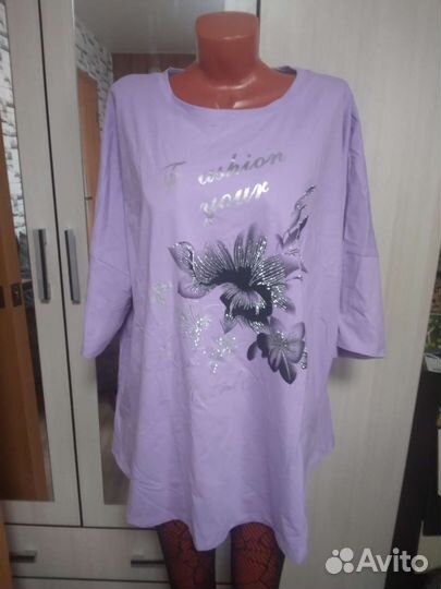 Стильная туника 60 65 70 75 р турция качество