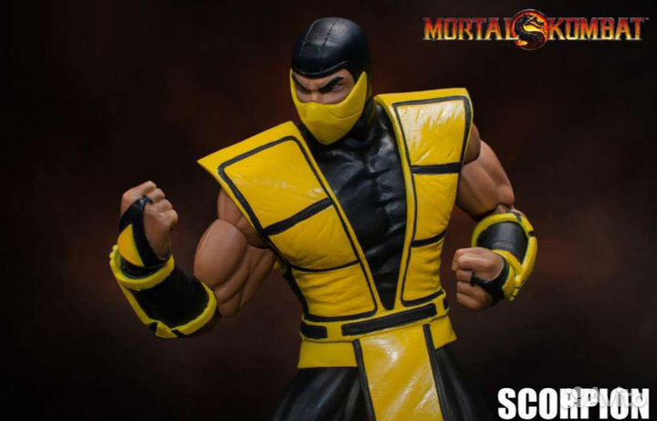 Америка игрушка Мортал Комбат Скорпион фигурка