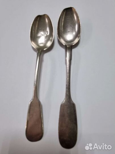 Дореволюционные серебряные чайные ложки