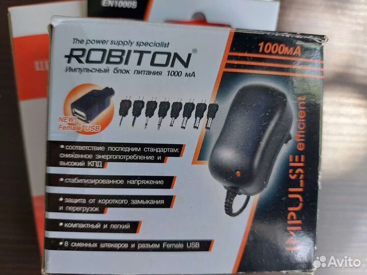 Импульсный блок питания 1000мА не б/у