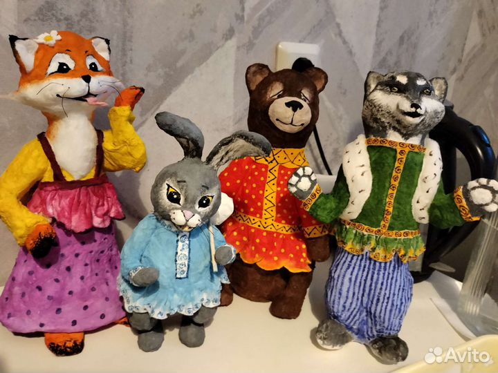 Игрушки из ваты