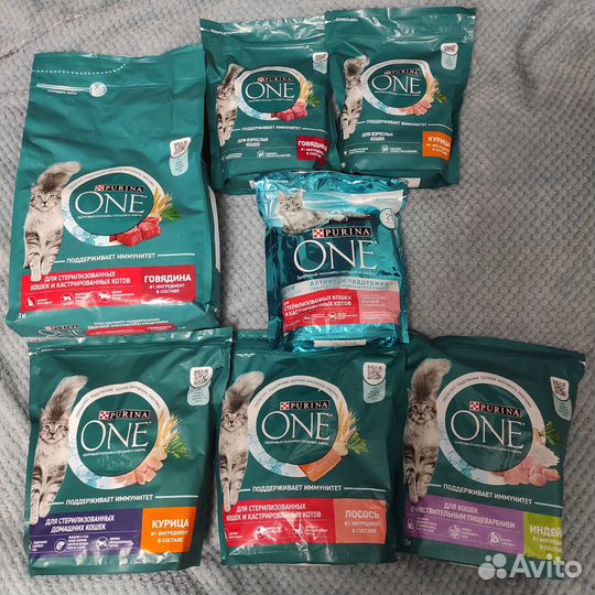 Новый Корм для кошек Purina One