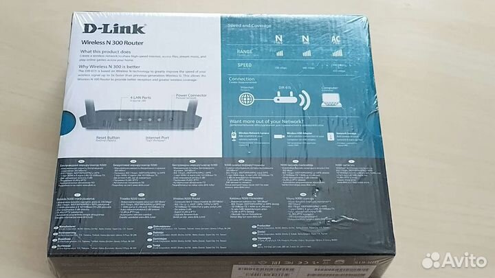 Wifi роутер D-Link Wireless N300