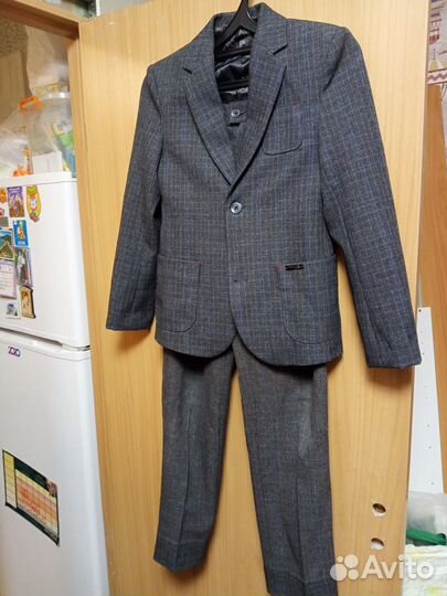 Школьная форма 146 152 серая для мальчика Мурино