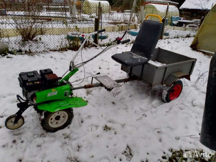 Мотоблоки и культиваторы с прицепом