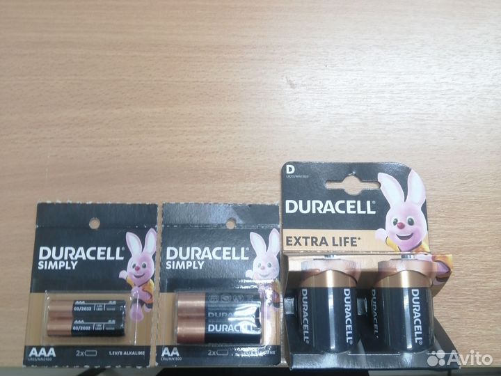 Батарейки duracell