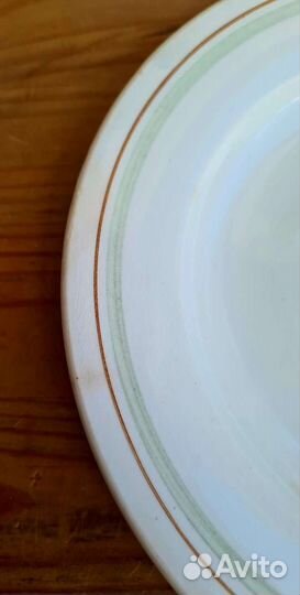 Тарелка зик Конаково, фарфор 1962-1974гг