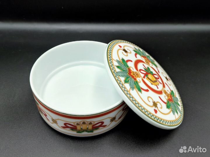 Hutschenreuther бонбоньерка паштетница новогодняя