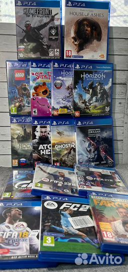 Диски Б.У-PS4