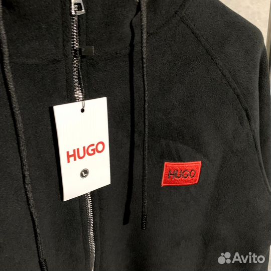 Утепленный костюм Hugo черный