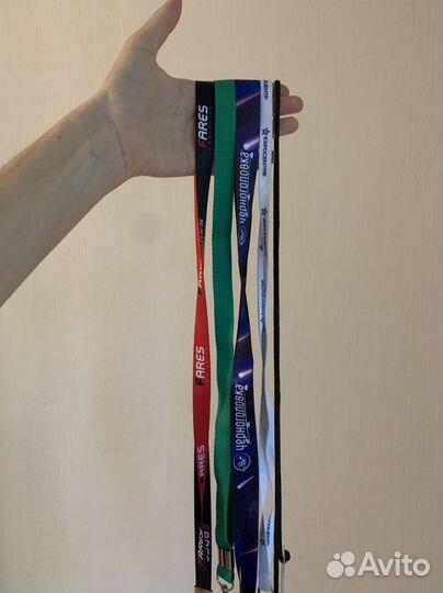 Лента для бейджа ланьярд