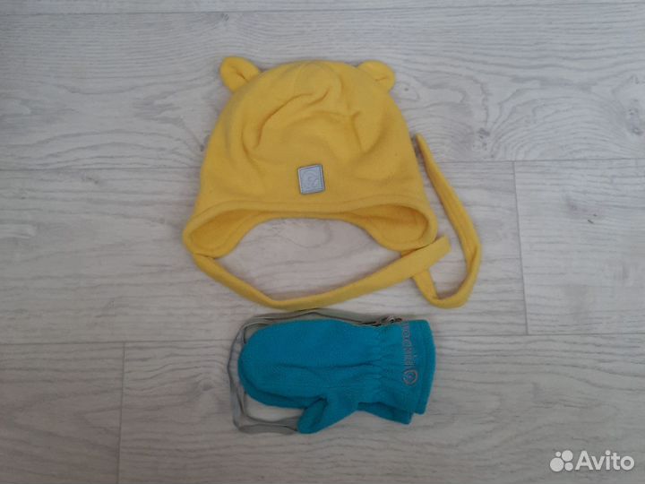 Шапки H&M, варежки Crockid, снуды Bodo