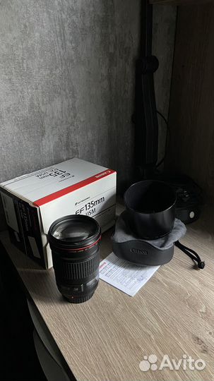 Объектив canon ef 135mm f2 l usm
