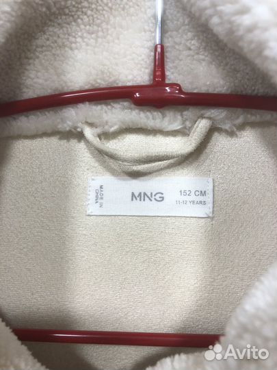 Шубка демисезонняя для девочки mango 152