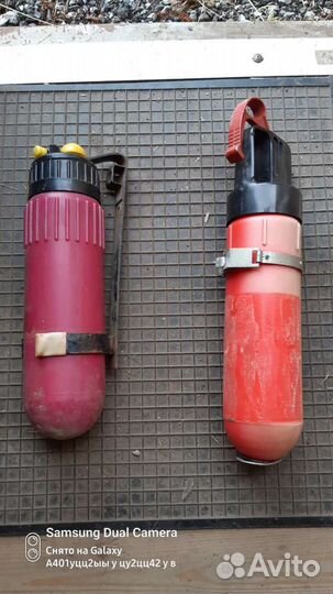 Оггетушители старые, винтажные