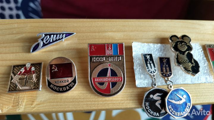 Значки СССР винтаж разные