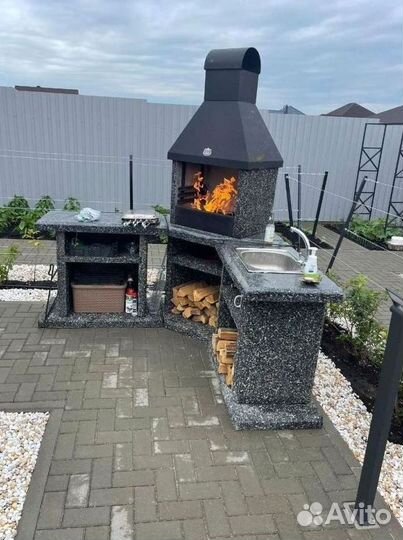 Печь барбекю