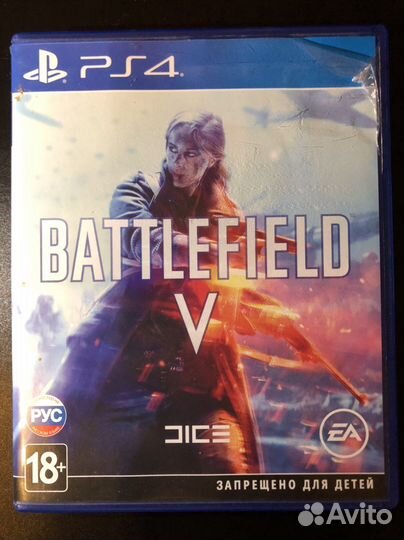 Диск Battlefield 5 Ps4