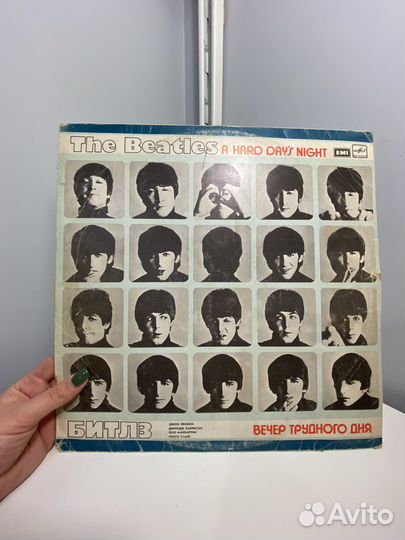 Виниловые пластинки the beatles