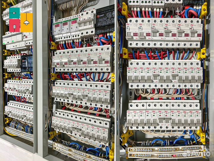 Электрика под ключ в частном доме, электромонтаж