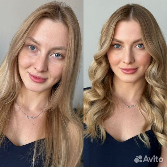 Макияж и укладка волос