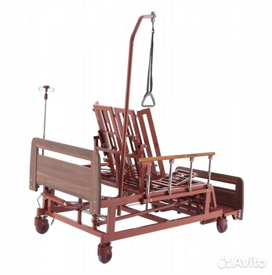 Медицинская кровать металическая с механизмом