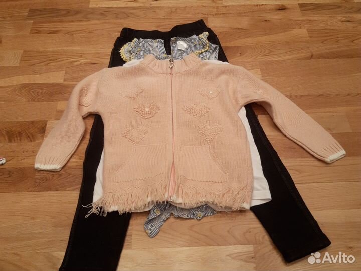 Вещи для девочки пакетом 116-122