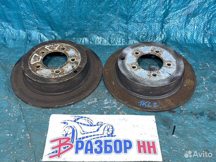 Диск тормозной задний к-кт Citroen C-Crosser I