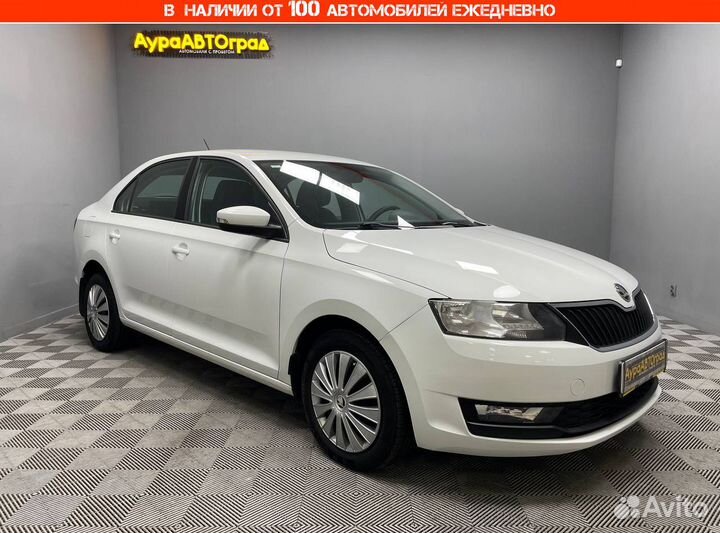 Skoda Rapid 1.6 AT, 2018, 73 130 км