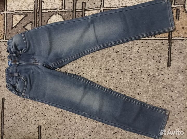 Джинсы детские утепленные
