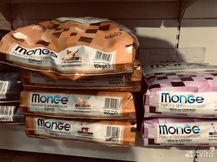 Монж Monge Джемон Gemon корм для кошек