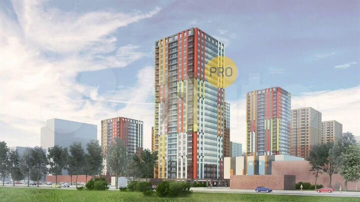 2-к. квартира, 60,1 м², 22/25 эт.