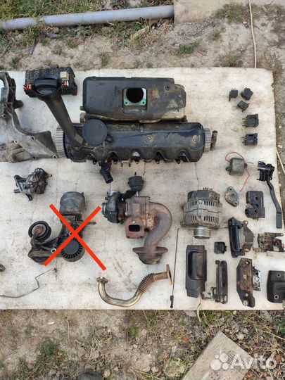 Запчасти Volkswagen t4 ACV 102л