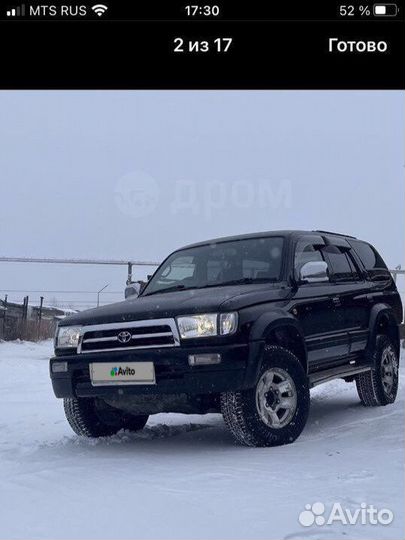 Toyota Hilux Surf 2.4 AT, 1992, 100 000 км