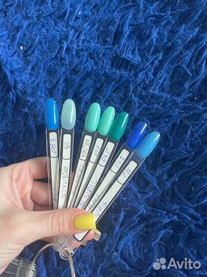 Гель лаки для маникюра набор